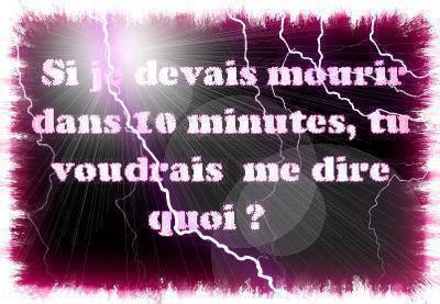 J AIMERAI BIEN SAVOIR CE QUE TU VX ME DIRE